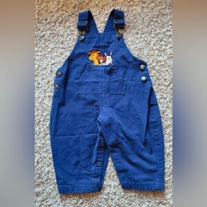 Vintage 12m Small Steps animal overalls